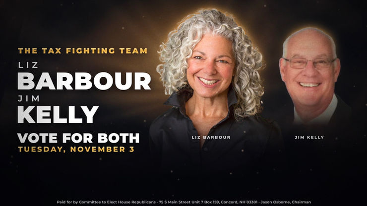 Your Tax Fighting Team from Hollis - Liz Barbour and Jim Kelly